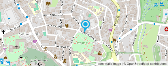 מפת הגעה אל ג'רוסלם אוריינט טורס-טרוול