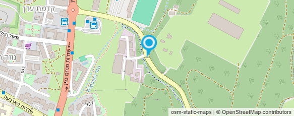 מפת הגעה אל מוסך שאן