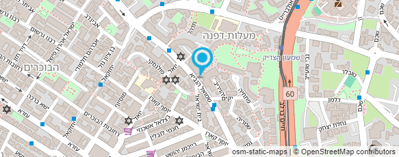 מפת הגעה אל דושינסקיא הרב ישראל משה