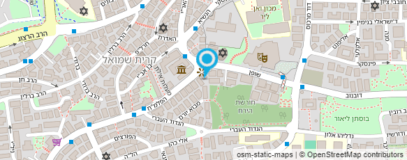 מפת הגעה אל חברה למפעלי ביוב וטיהור ירושלים בע"מ