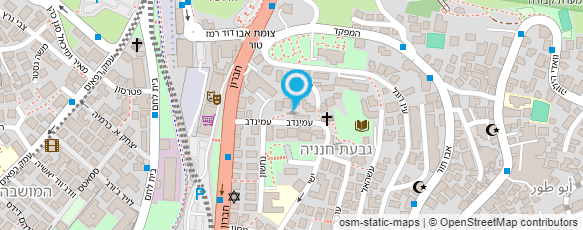 מפת הגעה אל המרמן עמוס