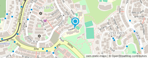 מפת הגעה אל אגרון גרשון ביה"ס הממלכתי