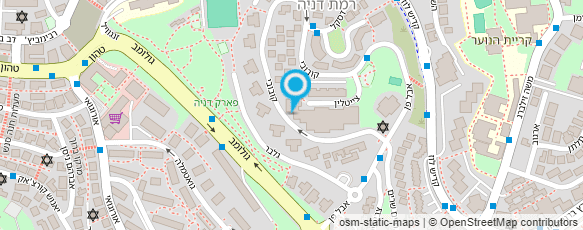 מפת הגעה אל בנזימן עוזי