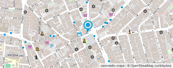 מפת הגעה אל פז חום כרומגן פתח תקווה