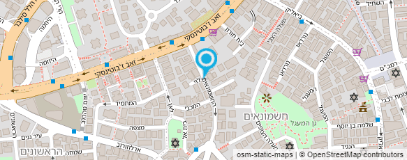 מפת הגעה אל חורש שאול