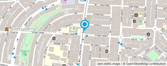 מפת הגעה אל עופר