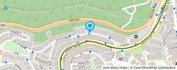 מפת הגעה אל תורן חיים