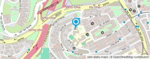 מפת הגעה אל גבעת גונן