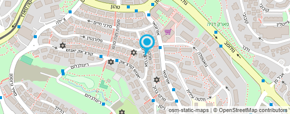 מפת הגעה אל ד"ר דודקובה  אינסה