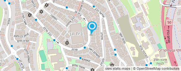 מפת הגעה אל גוטל ראובן