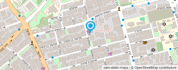 מפת הגעה אל חנה סבן שיווק והפצה בע"מ