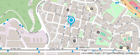 מפת הגעה אל נעם קרית משה - בנים