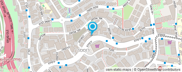 מפת הגעה אל קונדיטוריה "עוגית"