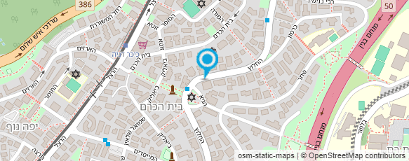 מפת הגעה אל דויטש מנחם