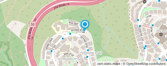 מפת הגעה אל ד"ר שוסהיים אלי יוסף