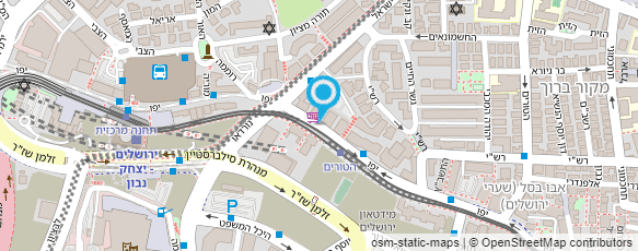 מפת הגעה אל מרכז הכלי