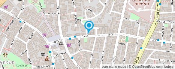 מפת הגעה אל מינימרקט הרא"ה