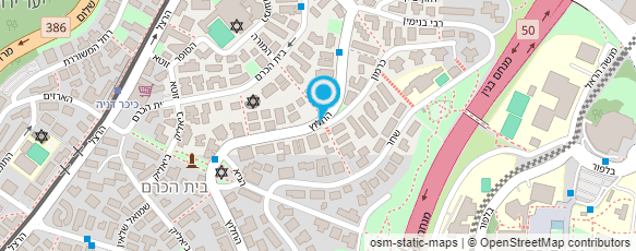 מפת הגעה אל ד"ר קאופמן אילנה