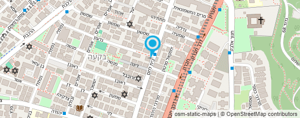 מפת הגעה אל ד"ר יניב עינת