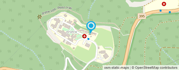 מפת הגעה אל מרכז לבריאות הנפש "איתנים"