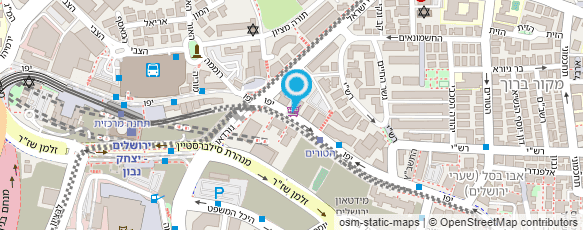 מפת הגעה אל "ירושלים"