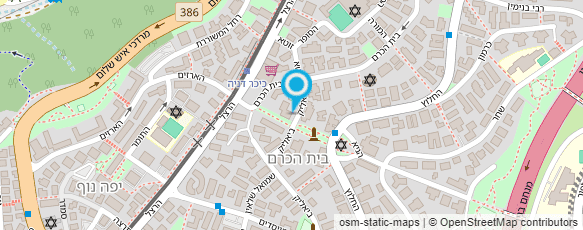 מפת הגעה אל פרופ' שרב יאיר מפת הגעה אל פרופ' שרב יאיר