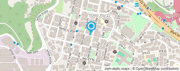 מפת הגעה אל שרייבר הרב שמחה