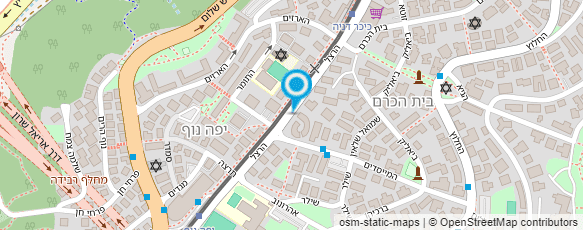 מפת הגעה אל רפאלי דוד