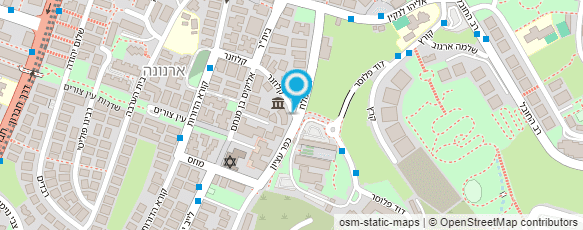 מפת הגעה אל ד"ר ארווץ יואל