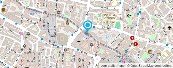 מפת הגעה אל ר.בכר רואה חשבון