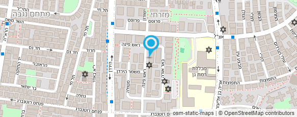 מפת הגעה אל סלון שוש