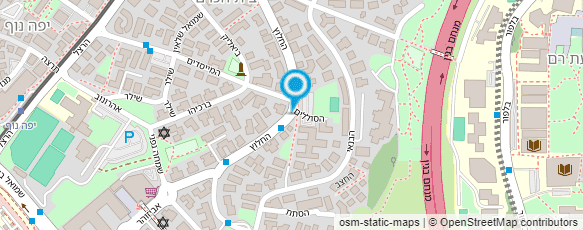 מפת הגעה אל חייט שלמה אדריכל