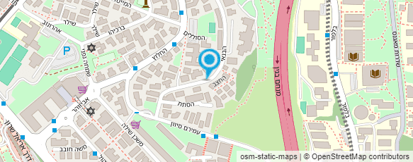 מפת הגעה אל פרופ' חישין רולנד