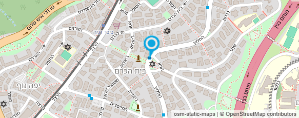 מפת הגעה אל ד"ר רמו אבנר