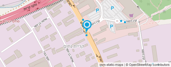 מפת הגעה אל מוסך דודו