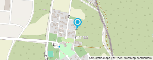 מפת הגעה אל הכלביה בכפר רות