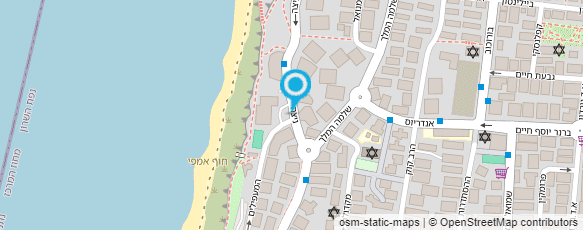 מפת הגעה אל צדוק - טוניק יהודית-פסיכולוגית קלינית