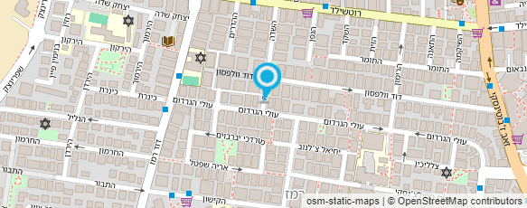 מפת הגעה אל גרוסמן מוטי