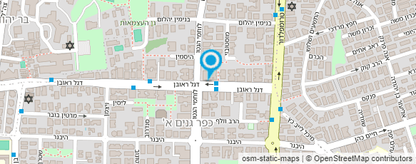 מפת הגעה אל גן מעון רבקה מפת הגעה אל גן מעון רבקה