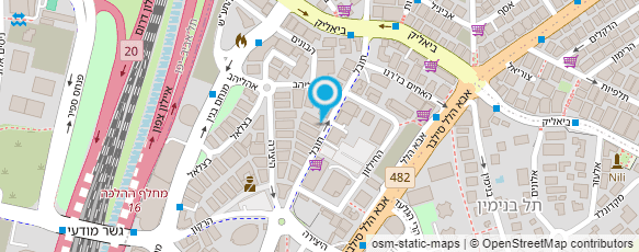 מפת הגעה אל עוגות דה לה פה