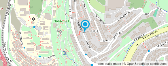 מפת הגעה אל פרופ' סבו גרשון