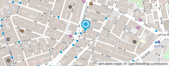 מפת הגעה אל עמותת עלה