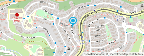 מפת הגעה אל ד.ב דודו גימורי בנייה