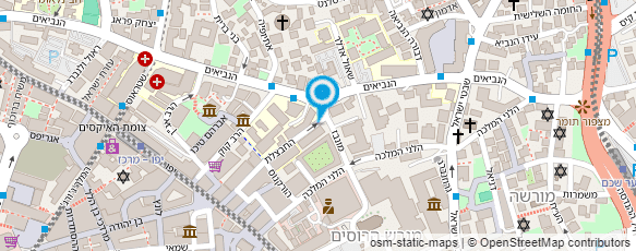 מפת הגעה אל עו"ד ונוטריון מזרה אבירם