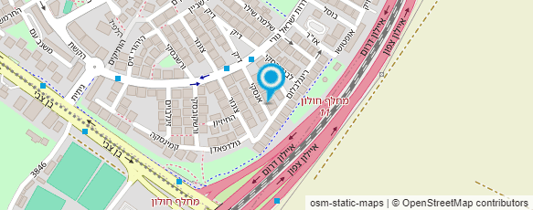 מפת הגעה אל חוגי כנרת-מורה מוסמכת