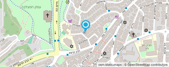 מפת הגעה אל שפירא הרב אליעזר