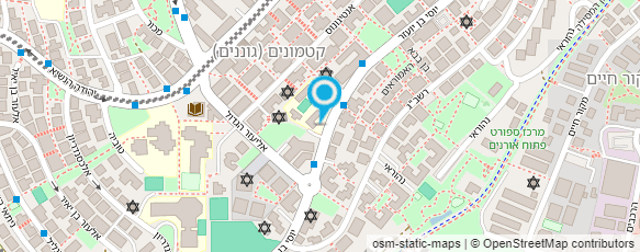 מפת הגעה אל "תדהר" ממ"ד