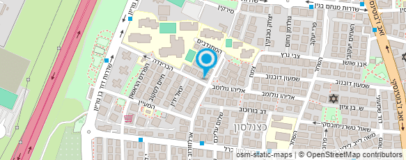 מפת הגעה אל איש הגן