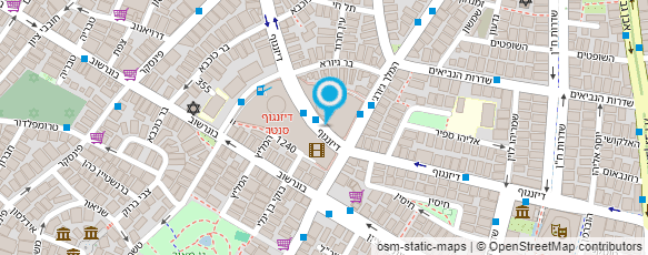 מפת הגעה אל רחל קוסמטיקה