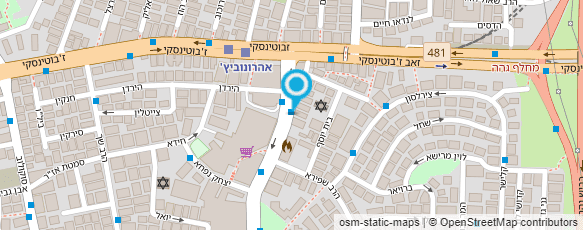 מפת הגעה אל טבע ויטמן